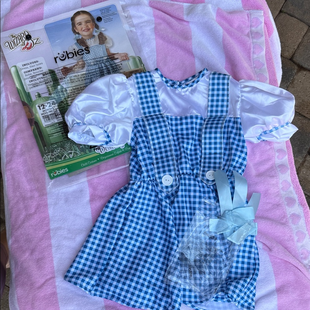Rubies Wizard of Oz Dorothy costume size 12-24 months